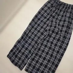 チェック柄イージーパンツ Sサイズ