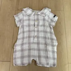 バースデイ teteatete テータテート チェック柄サロペット