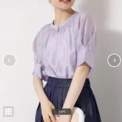 ノーリーズ★ソフトオーガンジーブラウスのサムネイル