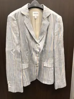 【高級】ARMANI COLLEZIONI リネンシルク テーラードジャケットのサムネイル
