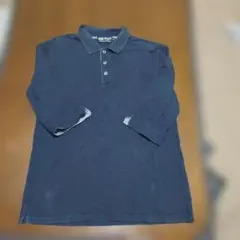 BEAMS ダークブルー 長袖ポロシャツ Mのサムネイル