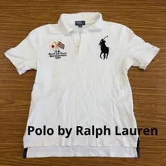 希少 ビッグポニー ポロシャツ ラルフローレン サイズ　ホワイト