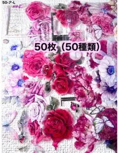 海外PETマステ切り売り50枚セット お花 50-L-エ 50枚セット 海外PETマステ切り売りセット お花 50-イ-L - メルカリ