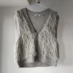 ※限定値下げ※【新品未使用】ASTRAET シャギー Vネックカーディガン ASTRAET（アストラット）の「＜ASTRAET＞シャギー Vネックカーディガン