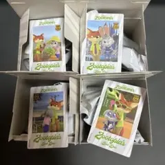 52TOYS ズートピア　フィギュア　セット