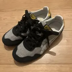 ※価格変更※オニツカタイガー セラーノ スニーカー グレー/ブラック24cm