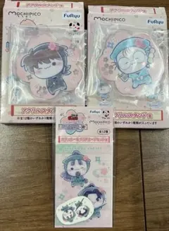 忍たま フリューくじ ふんわり桜もちぴこの段 アクリルスタンド ステッカー