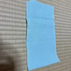 帯揚げ　水色　絹100% 未使用