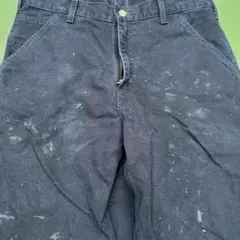 8WE680 carhartt ダック フェードブラック ペインターパンツ Carhartt（カーハート） メンズ ダブルニー ダック ペインター パンツ