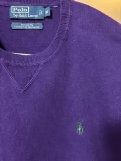 Polo by Ralph Lauren パープル セーター M