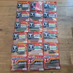 ジャッカル　赤パケ　ワームセット