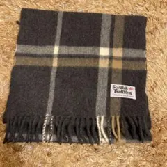 Scottish Tradition ウール マフラー チェック柄　海外製