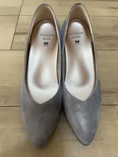 Wacoal success walk パンプス 24cm EE グレーのサムネイル