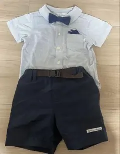 タルティーヌショコラ　フォーマルキッズ服セット（ポロシャツ・ショートパンツ）