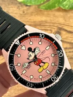 希少　レトロ　ALBA ミッキー 腕時計
