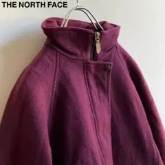 USA製 ビンテージ ノースフェイス ウール ジップ ハイネック ブルゾン