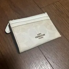 COACH ホワイト パスケース