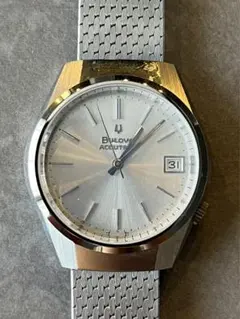 A*P様 BULOVA　アキュトロン2　クオーツ腕時計　黒色　男性用　[98A1 A*P様 BULOVA アキュトロン2 クオーツ腕時計 黒色 男性用 [98A1 - メルカリ