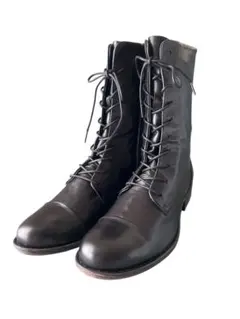 【新品未使用】creator レースアップブーツ 黒41/26cm