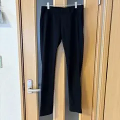 【UNIQLO】 スキニーパンツ レギンスパンツ ブラック Lサイズ