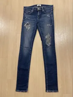 GYDA ダメージ スキニーデニムパンツ Mサイズのサムネイル