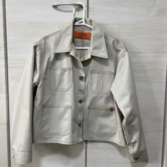 ユニバーサルオーバーオール ミリタリージャケット ベージュ フリーサイズ