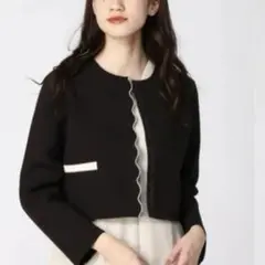 9月末迄の出品❤️セルフォード ニットジャケット sov. セオリー foxey