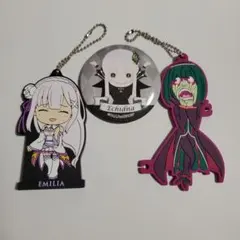 リゼロ セリア 缶バッジ エキドナ エミリア　ペテルギウス　ラバスト