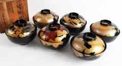輪島塗 平安堂 草花絵変蒔絵 吸物椀 客 会席懐石茶懐石道具 - メルカリ