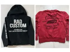 RAD CUSTOM キッズ ジャケット ブラック