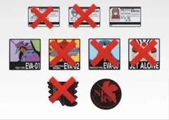 一番くじ 新世紀エヴァンゲリオン E賞 ラバーコースター 3点セット