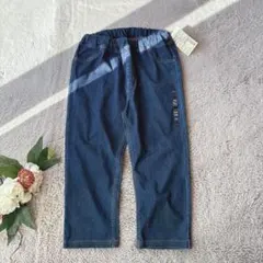 新品(140)美品/未使用/キッズレギンスパンツ/スパッツ/ズボン/ウエストゴム