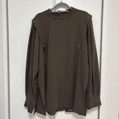 【匿名配送】BEAUTY&YOUTH ブラウン 長袖ブラウス