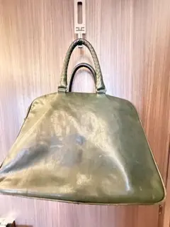 BOTTEGA VENETA レザー ビジネスバッグ