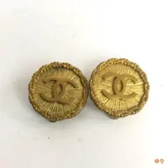 CHANEL シャネル ココマーク イヤリング ゴールド