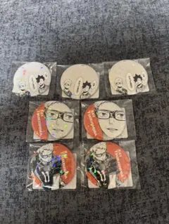 オールスター缶バッジ ゴミ捨て場の決戦-First half- 月島　黒尾