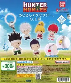 HUNTER×HUNTER めじるしアクセサリー G.I.編 全5種 フルコンプ - メルカリ