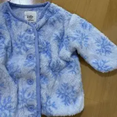 新品未使用　100センチ　Disney フリースジャケット 水色 アナ雪