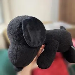 ユニクロ KAWS カウズ スヌーピー ぬいぐるみ 黒のサムネイル