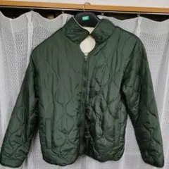 『値引き可能』ダークグリーン キルティングジャケット