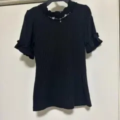 axes femme ブラック 半袖 トップス