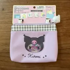 산리오 쿠로미 ポケットみたいなポーチ