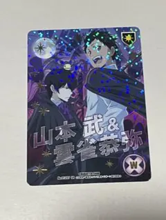 가정 교사 히트맨 REBORN! CCG 야마모토 타케 & 운작 쿄야 SR
