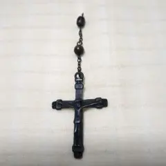 ミニ手編みペアロザリオ・カトリック祈祷書「祈りの友」によるモデル