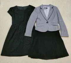 13号 レディース フォーマル ワンピース ジャケット スカート 3点セット