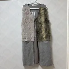 GALLARDA GALANTE グレー ロングベスト