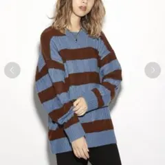 【即日発送】PAGEBOYLIMボーダーニット