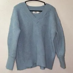 ケーブルニット セーター