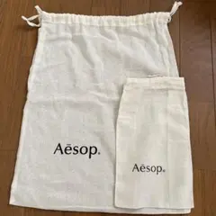 Aesop イソップ 巾着袋 ショッパー 2枚セット