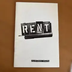 RENT レント ロンドン シャフツベリーシアター 1990年代